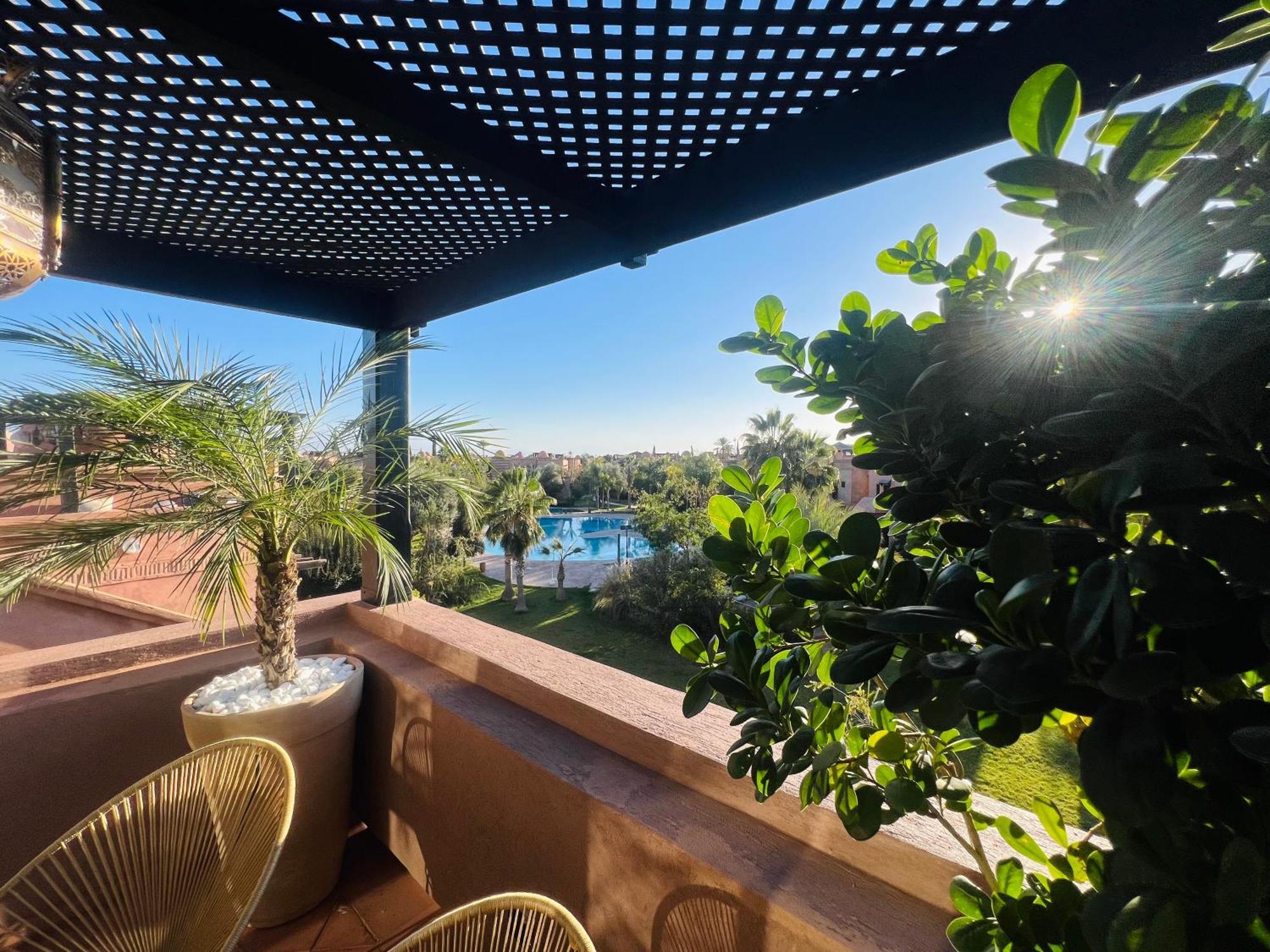 Duplex Atlas Golf Resort Pοοl Νieω Seriniτყ & Cαlm Marrakesh Esterno foto