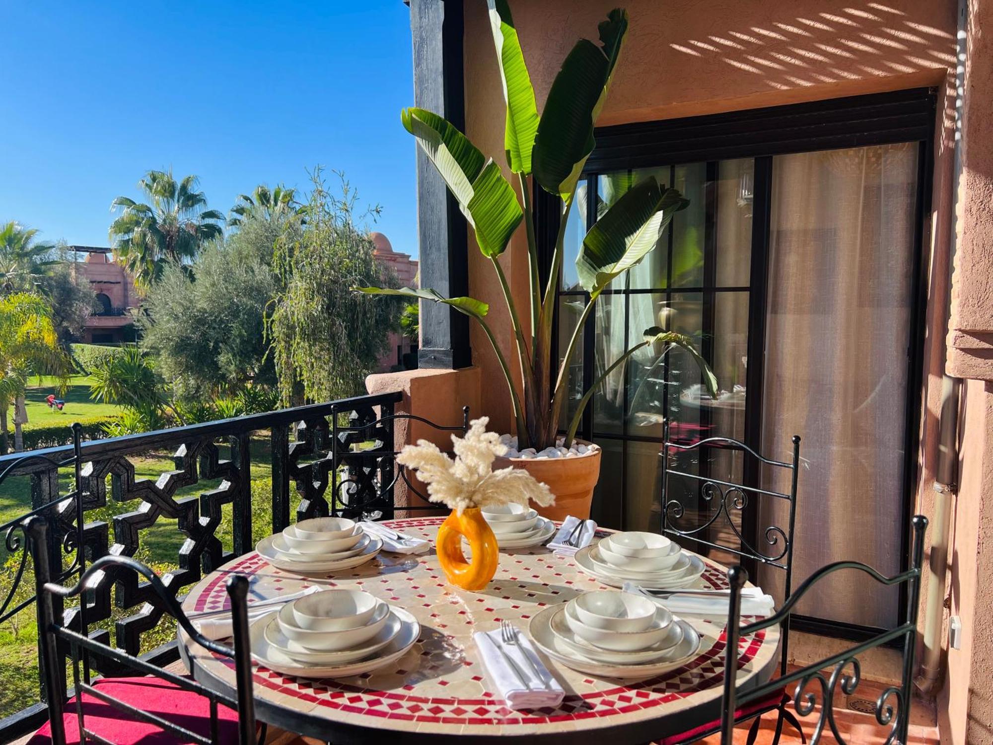 Duplex Atlas Golf Resort Pοοl Νieω Seriniτყ & Cαlm Marrakesh Esterno foto